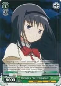 Homura's "Determination" (MM/W35-E054 C), Puella Magi Madoka Magica the Movie -Rebellion- — Weiß Schwarz card price