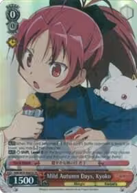 Mild Autumn Days, Kyoko (SR) (MM/W35-E063S SR), Puella Magi Madoka Magica the Movie -Rebellion- — Weiß Schwarz card price