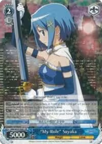 "My Role" Sayaka (MM/W35-E081 RR), Puella Magi Madoka Magica the Movie -Rebellion- — Weiß Schwarz card price