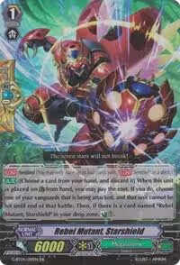 Rebel Mutant, Starshield (G-BT04/019EN), G-BT04: Soul Strike Against The Supreme — Vanguard card price