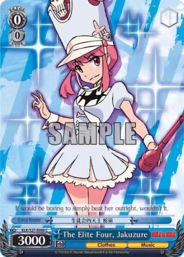 The Elite Four, Jakuzure (KLK/S27-E088 C), KILL la KILL — Weiß Schwarz card price