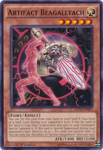 Artifact Beagalltach (MP15-EN007), 2015 Mega-Tins Mega Pack — Yu-Gi-Oh! card price