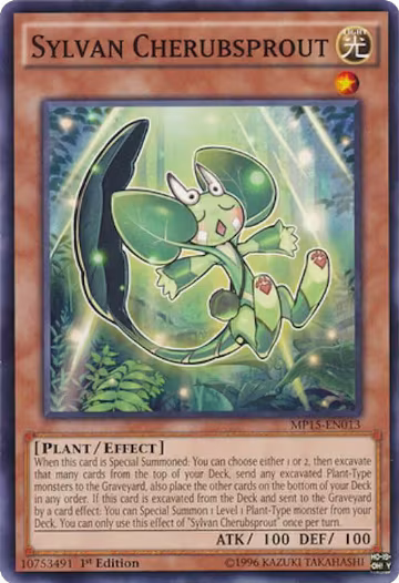 Sylvan Cherubsprout (MP15-EN013), 2015 Mega-Tins Mega Pack — Yu-Gi-Oh! card price