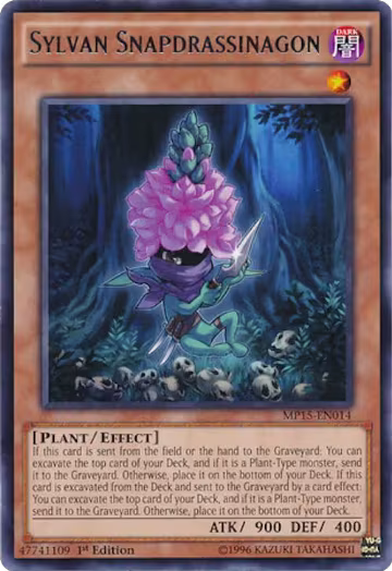 Sylvan Snapdrassinagon (MP15-EN014), 2015 Mega-Tins Mega Pack — Yu-Gi-Oh! card price