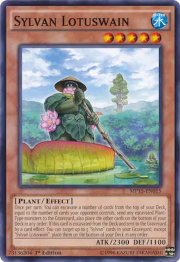 Sylvan Lotuswain (MP15-EN015), 2015 Mega-Tins Mega Pack — Yu-Gi-Oh! card price