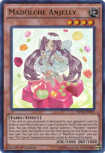 Madolche Anjelly (MP15-EN019), 2015 Mega-Tins Mega Pack — Yu-Gi-Oh! card price