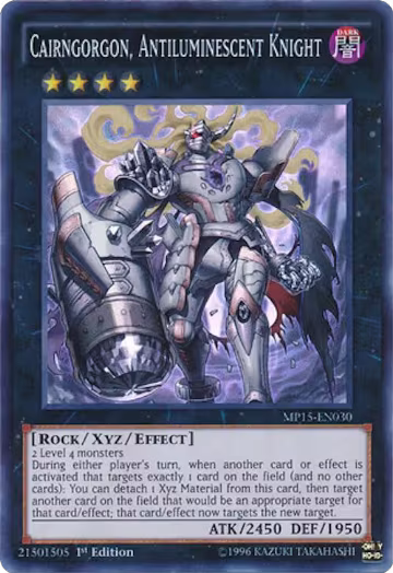 Cairngorgon, Antiluminescent Knight (MP15-EN030), 2015 Mega-Tins Mega Pack — Yu-Gi-Oh! card price