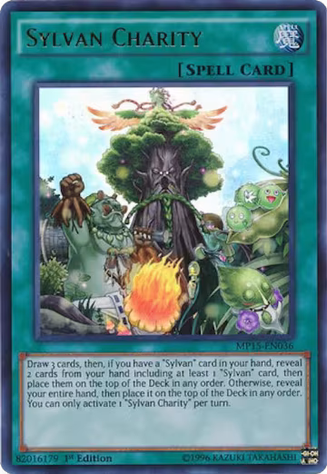 Sylvan Charity (MP15-EN036), 2015 Mega-Tins Mega Pack — Yu-Gi-Oh! card price