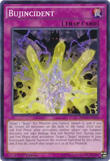 Bujincident (MP15-EN043), 2015 Mega-Tins Mega Pack — Yu-Gi-Oh! card price