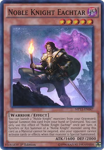 Noble Knight Eachtar (MP15-EN047), 2015 Mega-Tins Mega Pack — Yu-Gi-Oh! card price