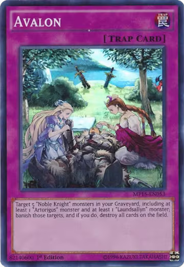 Avalon (MP15-EN053), 2015 Mega-Tins Mega Pack — Yu-Gi-Oh! card price