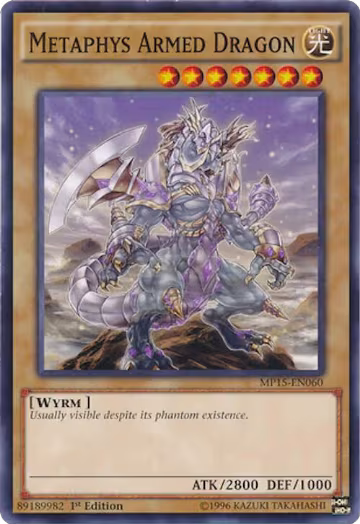 Metaphys Armed Dragon (MP15-EN060), 2015 Mega-Tins Mega Pack — Yu-Gi-Oh! card price