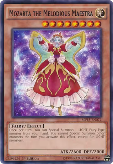 Mozarta the Melodious Maestra (MP15-EN072), 2015 Mega-Tins Mega Pack — Yu-Gi-Oh! card price
