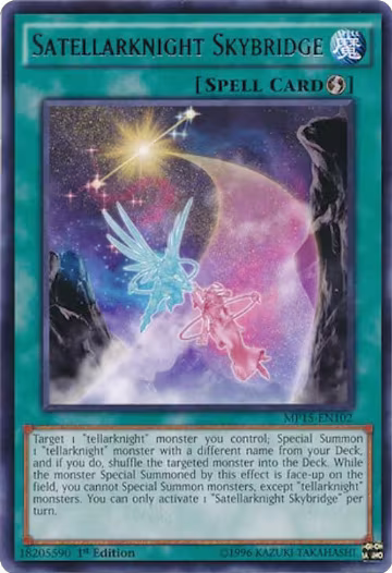 Satellarknight Skybridge (MP15-EN102), 2015 Mega-Tins Mega Pack — Yu-Gi-Oh! card price