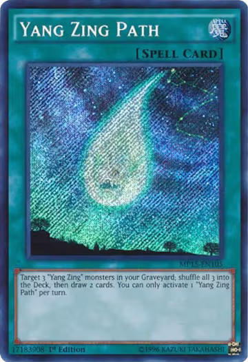 Yang Zing Path (MP15-EN105), 2015 Mega-Tins Mega Pack — Yu-Gi-Oh! card price