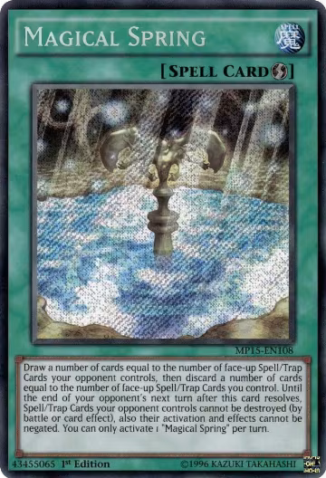 Magical Spring (MP15-EN108), 2015 Mega-Tins Mega Pack — Yu-Gi-Oh! card price