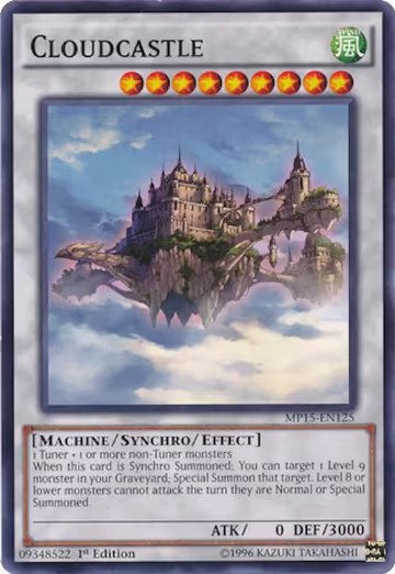 Cloudcastle (MP15-EN125), 2015 Mega-Tins Mega Pack — Yu-Gi-Oh! card price