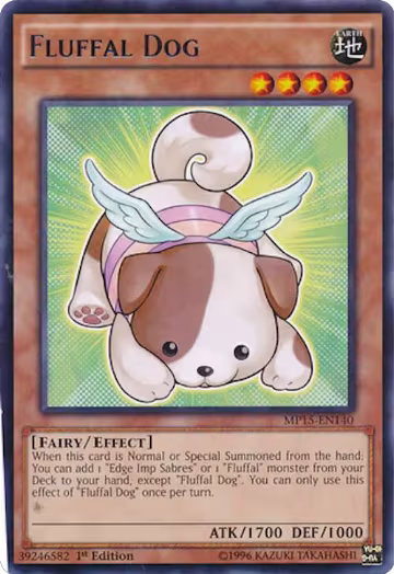 Fluffal Dog (MP15-EN140), 2015 Mega-Tins Mega Pack — Yu-Gi-Oh! card price