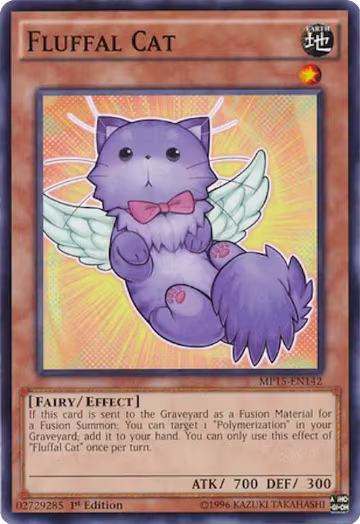 Fluffal Cat (MP15-EN142), 2015 Mega-Tins Mega Pack — Yu-Gi-Oh! card price
