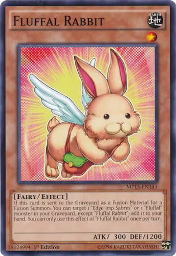 Fluffal Rabbit (MP15-EN143), 2015 Mega-Tins Mega Pack — Yu-Gi-Oh! card price
