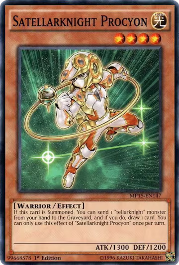 Satellarknight Procyon (MP15-EN147), 2015 Mega-Tins Mega Pack — Yu-Gi-Oh! card price