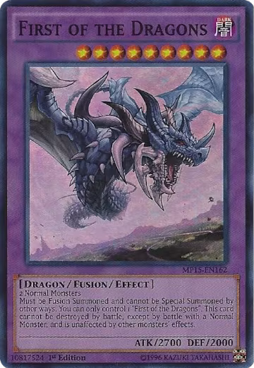 First of the Dragons (MP15-EN162), 2015 Mega-Tins Mega Pack — Yu-Gi-Oh! card price