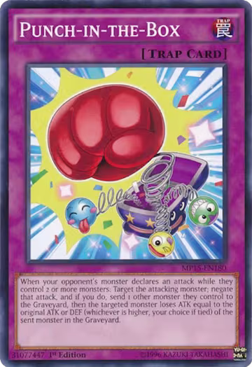 Punch-in-the-Box (MP15-EN180), 2015 Mega-Tins Mega Pack — Yu-Gi-Oh! card price