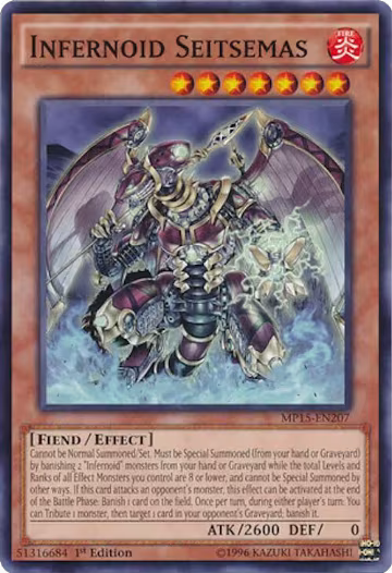 Infernoid Seitsemas (MP15-EN207), 2015 Mega-Tins Mega Pack — Yu-Gi-Oh! card price