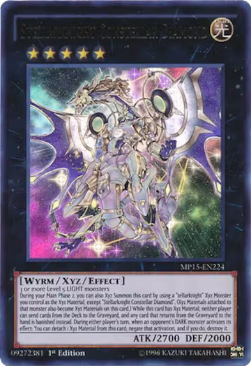 Stellarknight Constellar Diamond (MP15-EN224), 2015 Mega-Tins Mega Pack — Yu-Gi-Oh! card price
