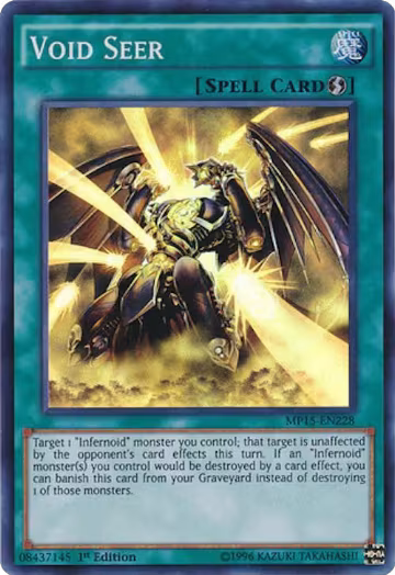 Void Seer (MP15-EN228), 2015 Mega-Tins Mega Pack — Yu-Gi-Oh! card price