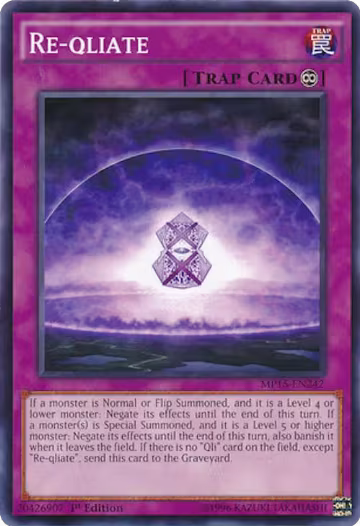 Re-qliate (MP15-EN242), 2015 Mega-Tins Mega Pack — Yu-Gi-Oh! card price