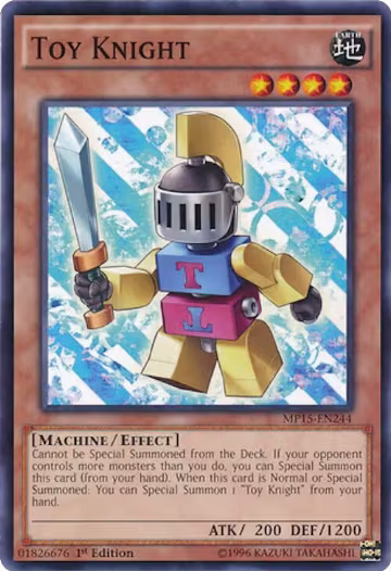 Toy Knight (MP15-EN244), 2015 Mega-Tins Mega Pack — Yu-Gi-Oh! card price