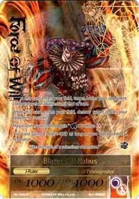 Blazer Gill Rabus (Full Art) (SKL-094/J), The Seven Kings of the Lands — Force of Will card price