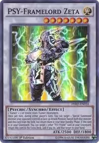PSY-Framelord Zeta (HSRD-EN034), High-Speed Riders — Yu-Gi-Oh! card price