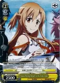 Asuna Putting Herself in the Front Lines (SAO/S26-E016 C), Sword Art Online Vol.2 — Weiß Schwarz card price
