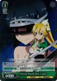 Virtual World Girl, Leafa (SR) (SAO/S26-E025S SR), Sword Art Online Vol.2 — Weiß Schwarz card price