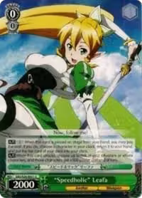 "Speedholic" Leafa (SAO/S26-E027 U), Sword Art Online Vol.2 — Weiß Schwarz card price