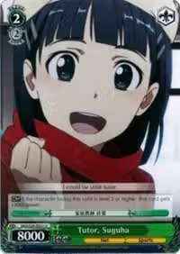 Tutor, Suguha (SAO/S26-E031 U), Sword Art Online Vol.2 — Weiß Schwarz card price