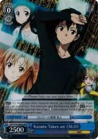 Kazuto Takes on ALO (RRR) (SAO/S26-E064R RRR), Sword Art Online Vol.2 — Weiß Schwarz card price