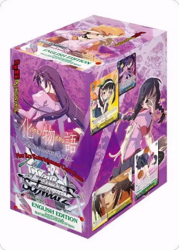 BAKEMONOGATARI Booster Box, BAKEMONOGATARI — Weiß Schwarz sealed product price