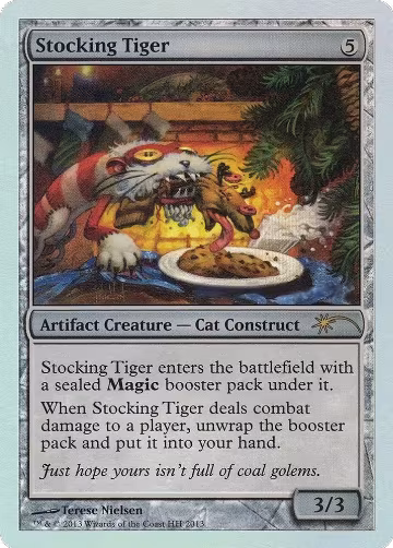 Stocking Tiger (No Date) (HH 2013), Media Promos — Magic card price
