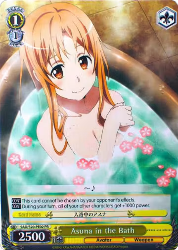 Asuna in the Bath (SAO/S20-PE02 PR) — card price