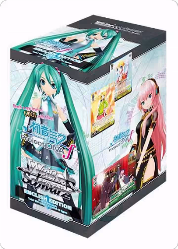 Hatsune Miku -Project DIVA- f Booster Box, Hatsune Miku -Project DIVA- f — Weiß Schwarz sealed product price