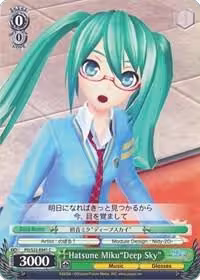 Hatsune Miku"Deep Sky" (PD/S22-E041 C), Hatsune Miku -Project DIVA- f — Weiß Schwarz card price