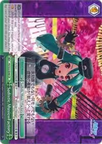 Sadistic.Music Factory (PD/S22-E048 CR), Hatsune Miku -Project DIVA- f — Weiß Schwarz card price