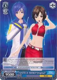 KAITO & MEIKO"Original" (PD/S22-E077 RR), Hatsune Miku -Project DIVA- f — Weiß Schwarz card price