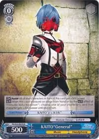 KAITO"General" (PD/S22-E078 R), Hatsune Miku -Project DIVA- f — Weiß Schwarz card price