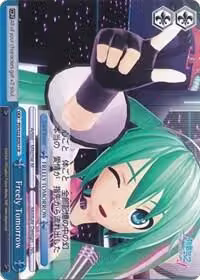 Freely Tomorrow (PD/S22-E097 CR), Hatsune Miku -Project DIVA- f — Weiß Schwarz card price