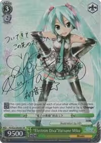 "Electron Diva"Hatsune Miku (XR) (PD/S22-E026X XR), Hatsune Miku -Project DIVA- f — Weiß Schwarz card price