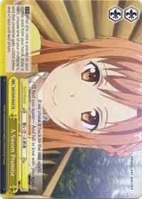 A Sworn Promise (SAO/S20-E023 CR), Sword Art Online — Weiß Schwarz card price